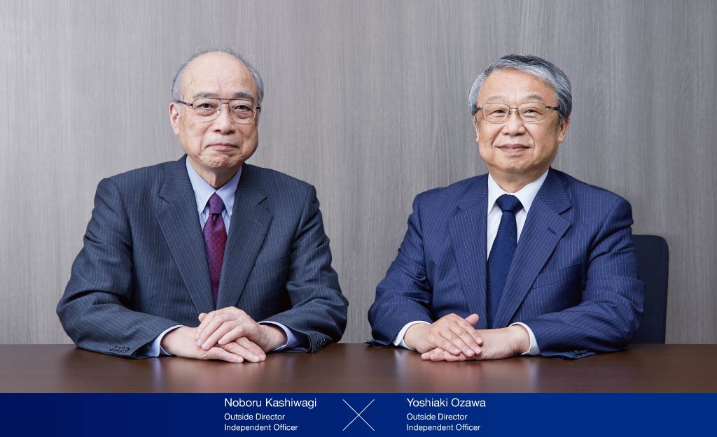 信鲁Kashiwagi:外部主管独立干事xYoshiaki Ozawa:外部主管独立干事