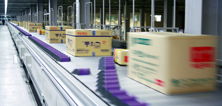 スライドシューソーター「サーフィンソーター」イメージ