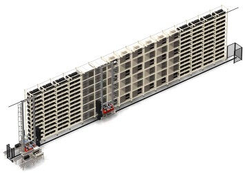 双叠起重机系统