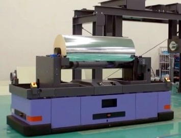 滚动处理自动引导车AGV